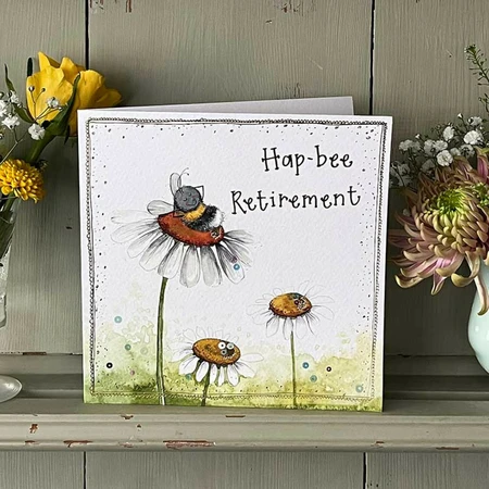 Alex C Hap-bee Retirement CARD