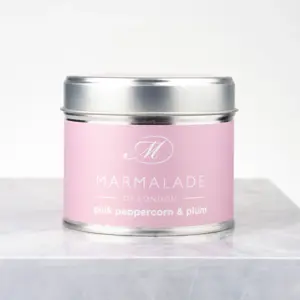 Marmalade Pink Pepper & Plum Tin Candle