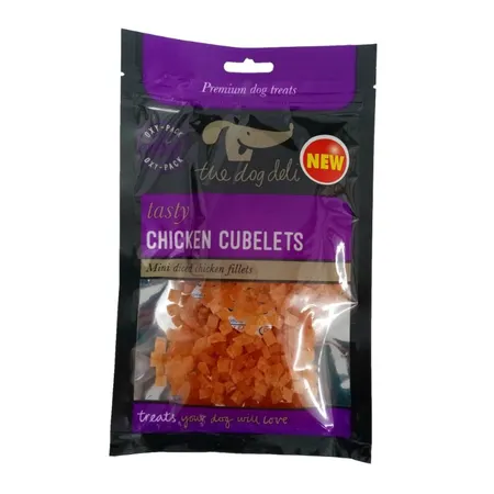 Petface Dog Deli Chicken Cubelets 100g