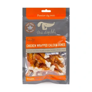 Petface Dog Deli Chicken Wrapped Calcium Bones 100g