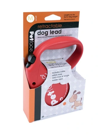 Petface Retractable Dog Lead - MED