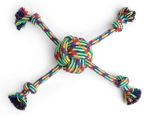 Petface TOYZ Quad Woven Rope Ball