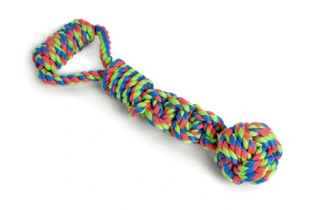 Petface TOYZ Rope Ball Tugger