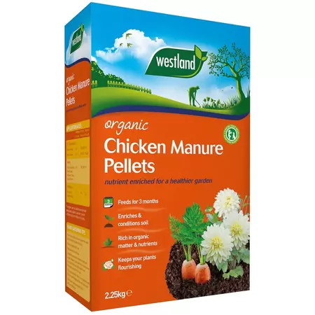 Westland Organic Chicken Manure Pellets 2.25kg